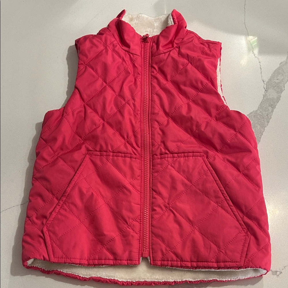 Red Quilted Vest